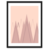 Pink mountains