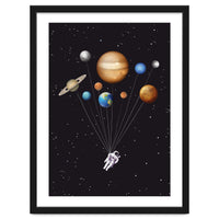 Space traveller poster