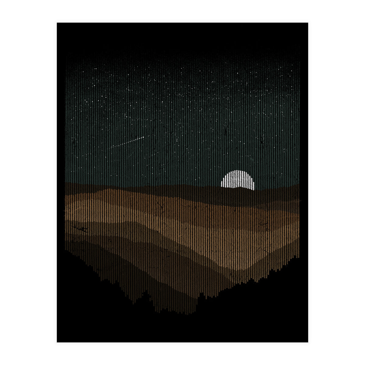 Moonrise (Sepia) (Print Only)