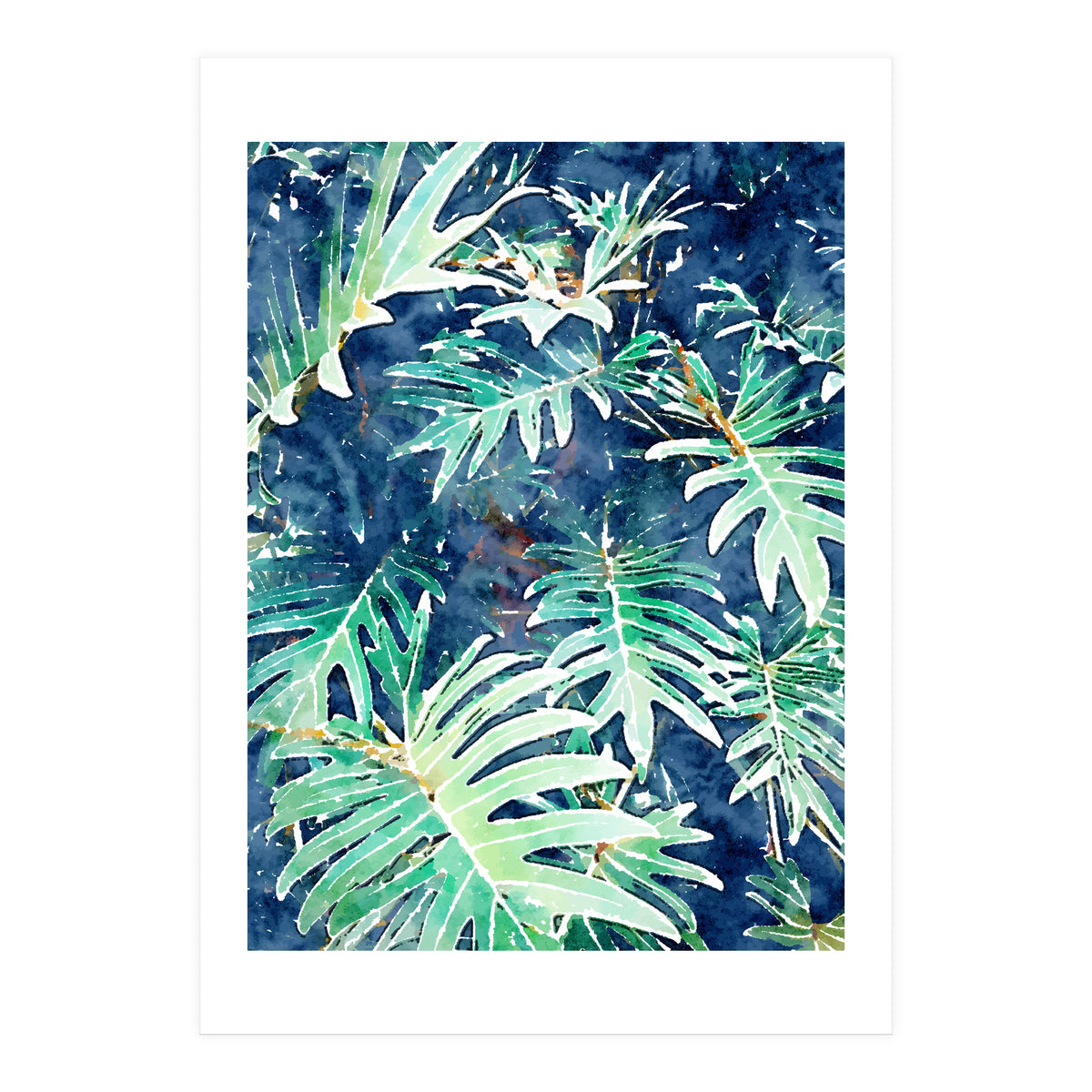 Rain + Leaves (Print Only)