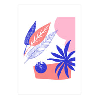 Blue And Pink (Print Only)