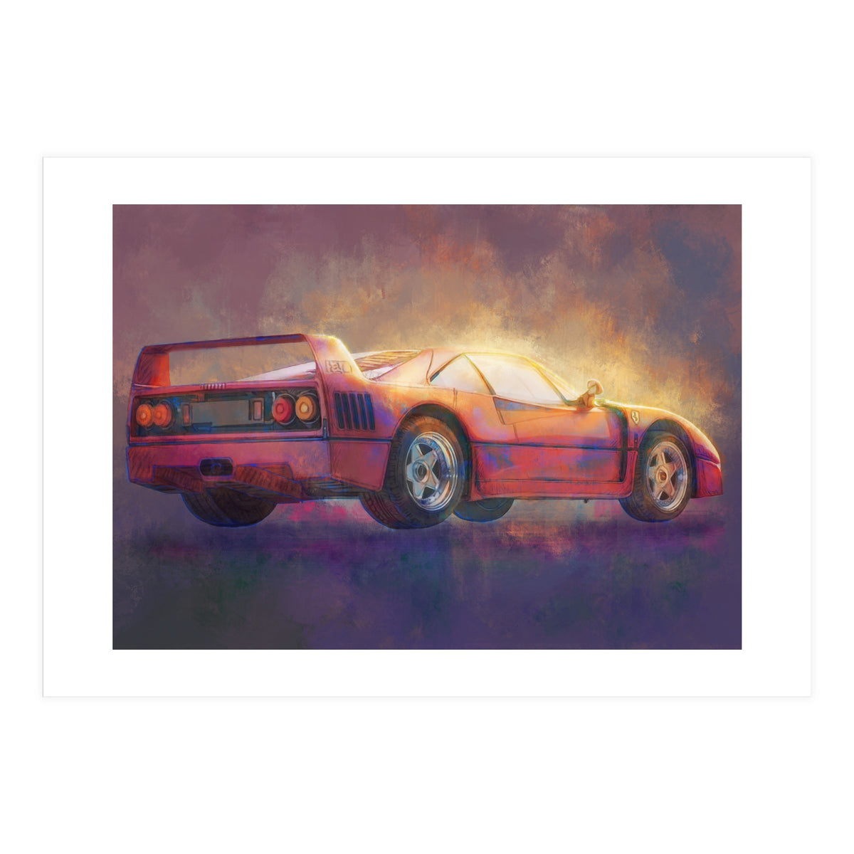 Ferrari F40 (Print Only)