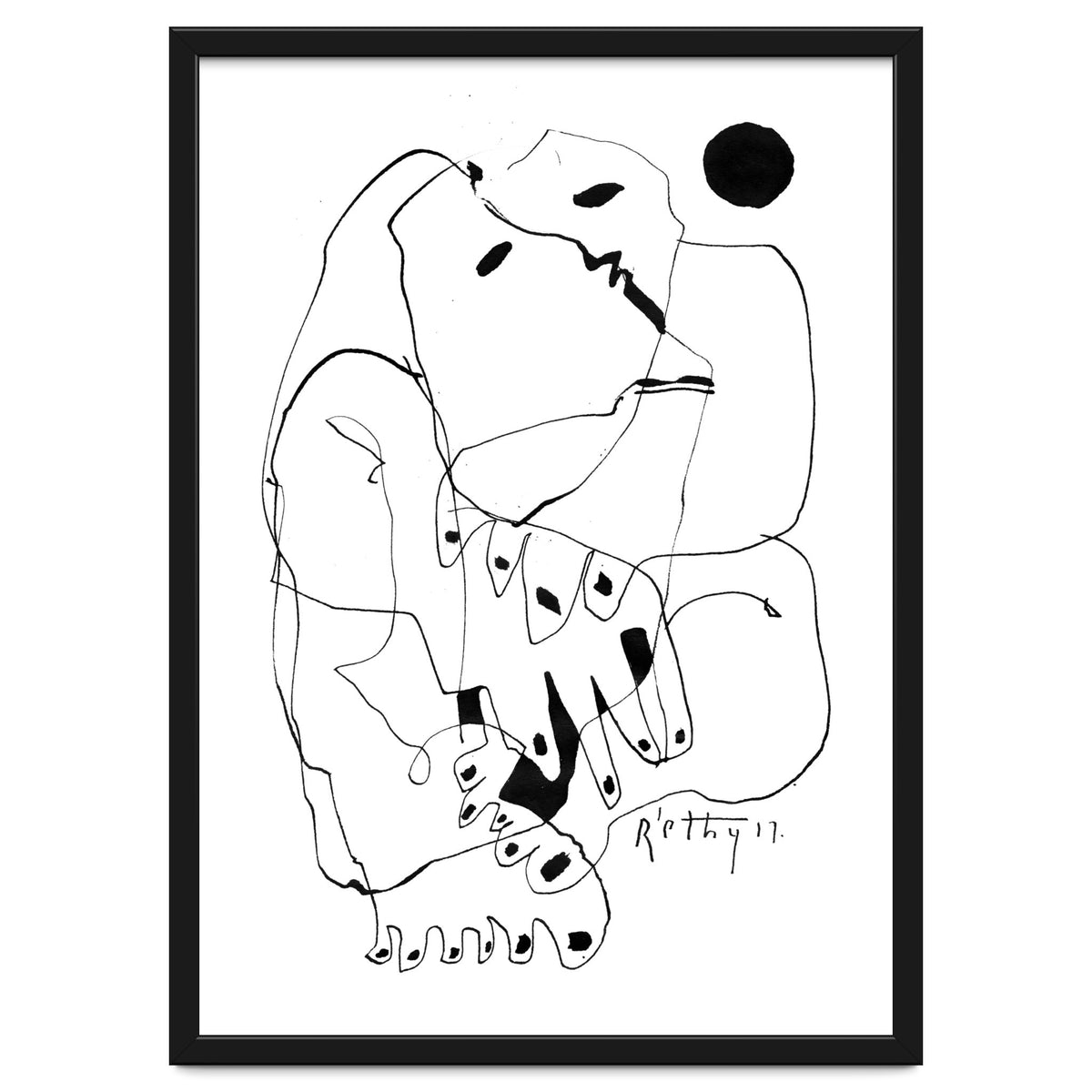 Purification of the Soul - b&w