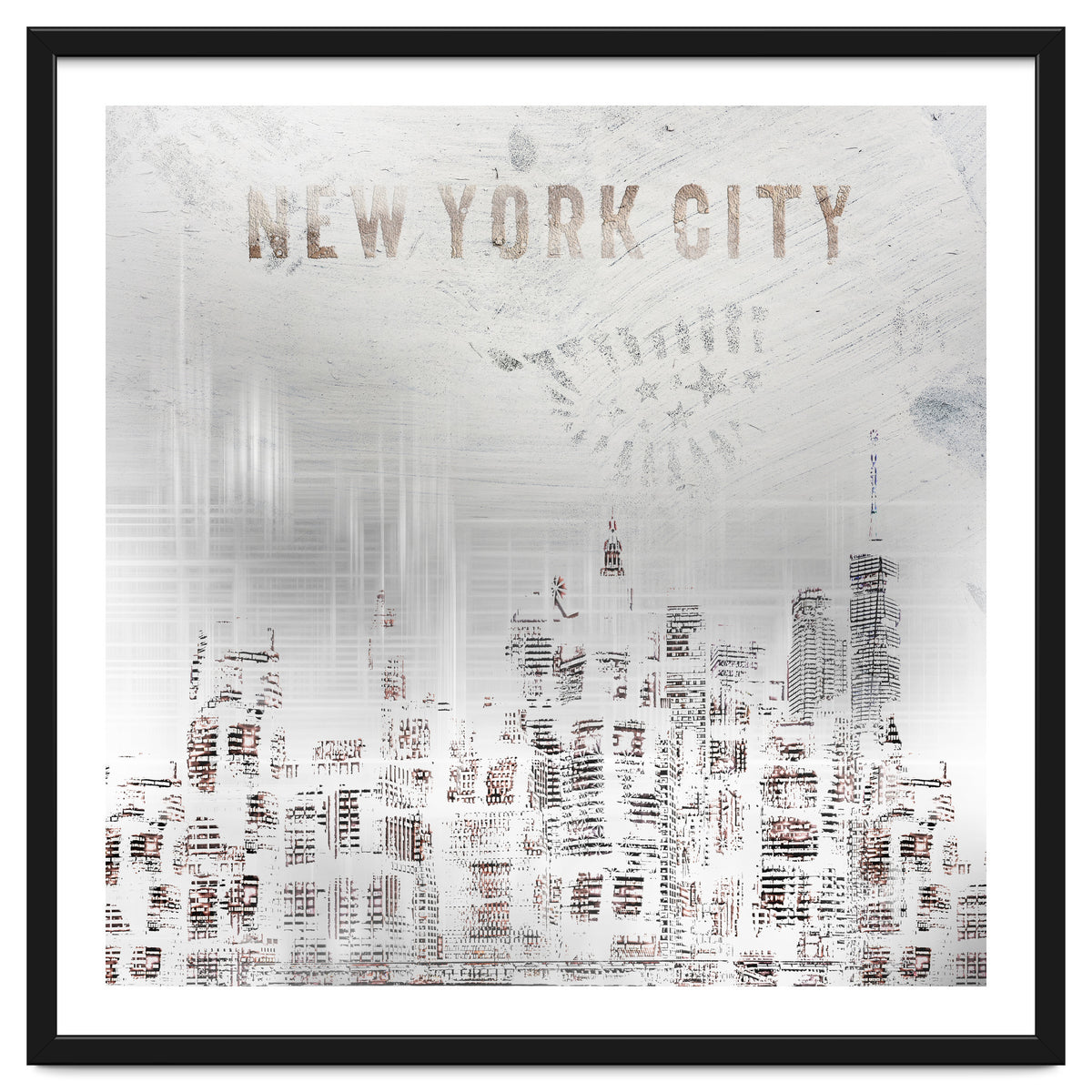 MODERN ART New York City Skylines