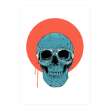 Blue Skull II (Print Only) thumbnail