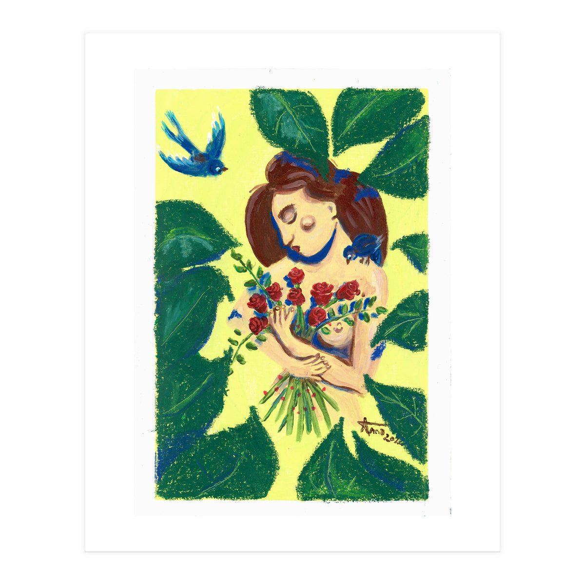 Rose Lady  (Print Only)