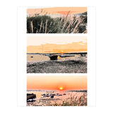 Beadnell, North East Coast in Paints  (Print Only) thumbnail