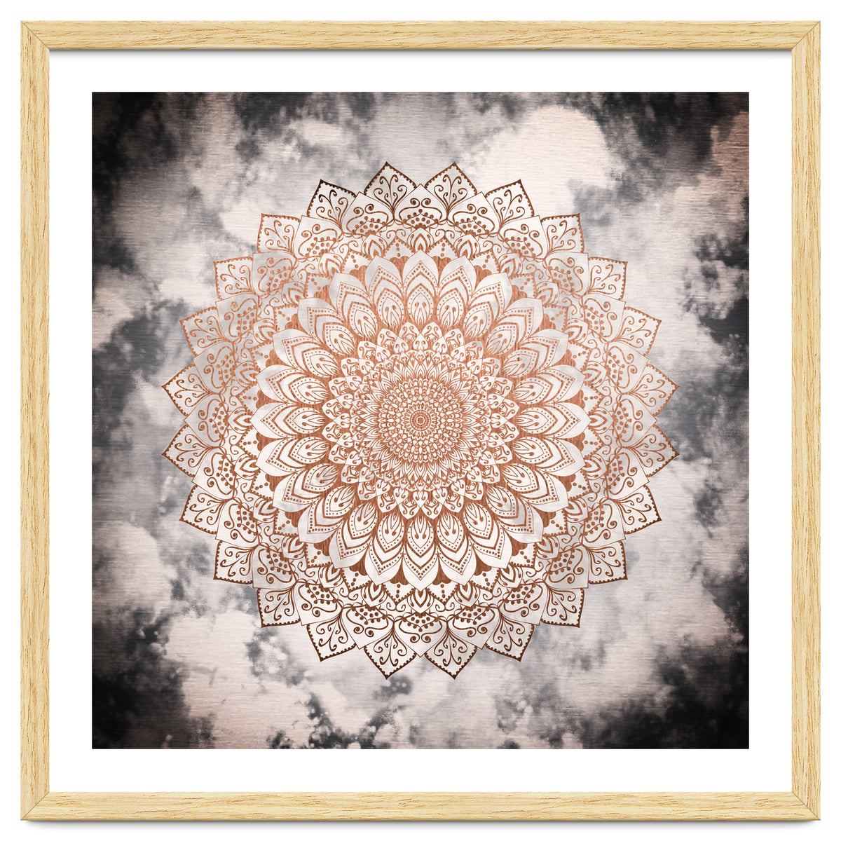 Rose Night Mandala