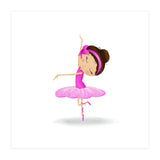 Adorable Twirling Ballerina Nursery Print (Print Only) thumbnail