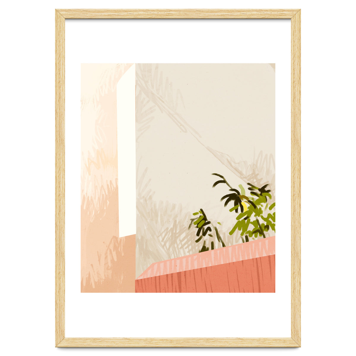 Lazy Afternoon #Abstract Digital Plants Grow