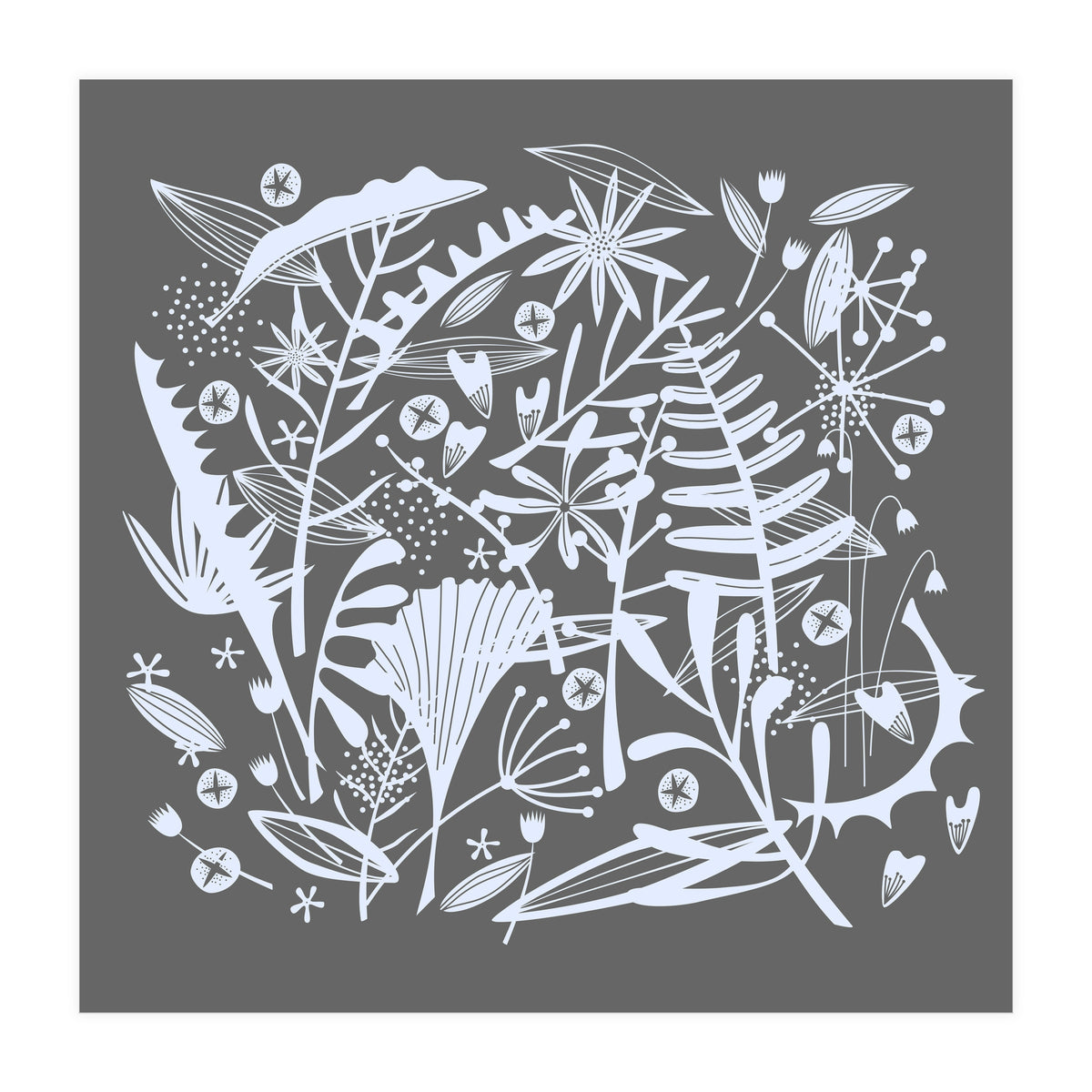 Abundance Grey (Print Only)