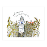 Upon The Fields Of Wheat (Print Only) thumbnail