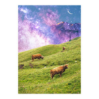 Space Cow Series II (Print Only)