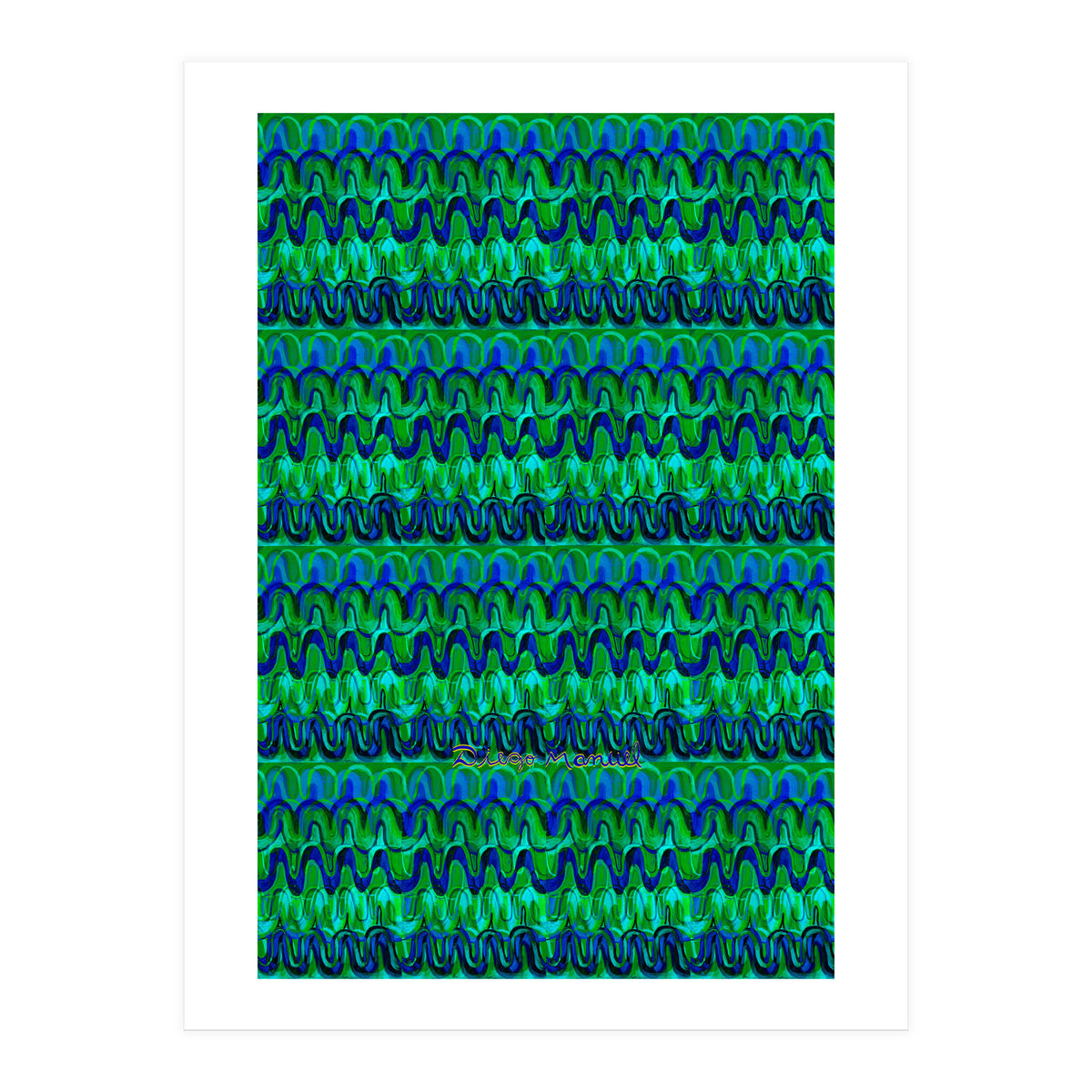 New Graffiti B 50 (Print Only)