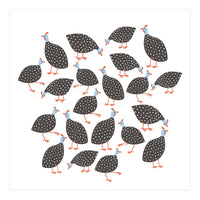 Guinea Hens (Print Only)