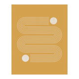 Mid-Century Modern No.20 - Woodblock Print (Print Only) thumbnail