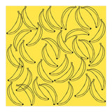 Bananas pattern on yellow background (Print Only) thumbnail