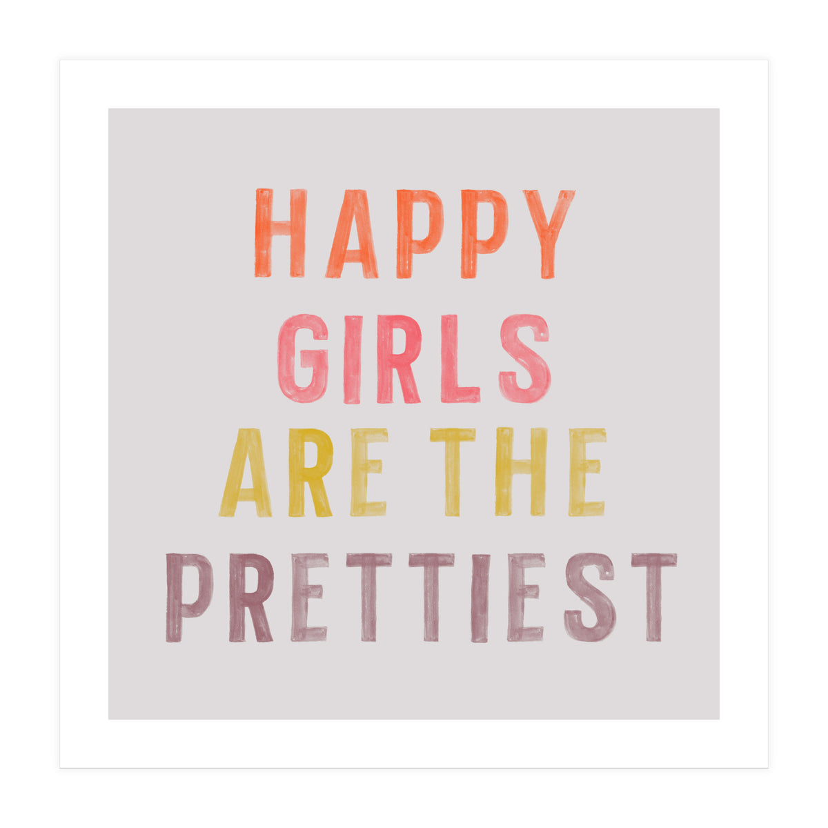 Happy Girls (Print Only)