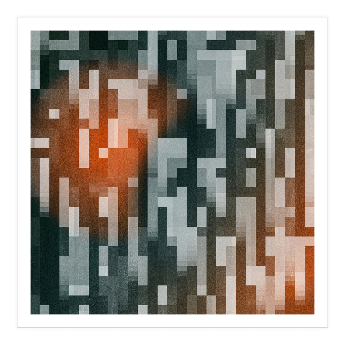 Pixel City #3 (Print Only)