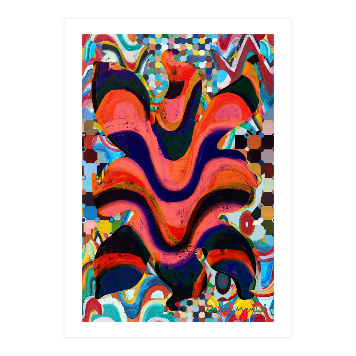 Pop Abstract 2023 Tapiz 86 (Print Only)