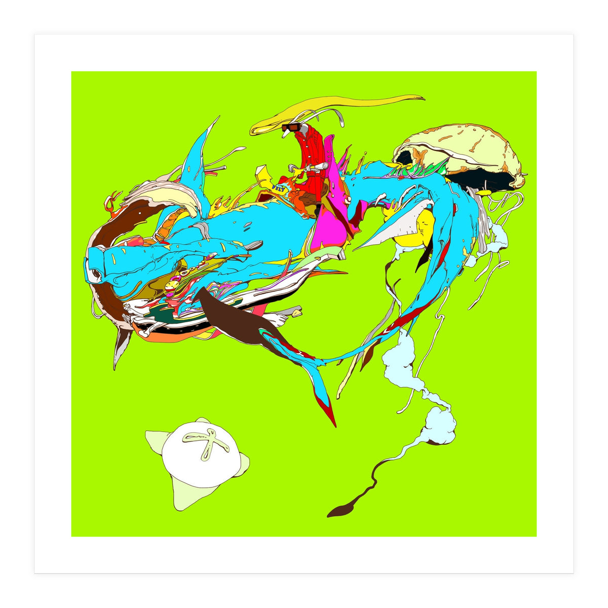 White Hare Of Inaba (Print Only)