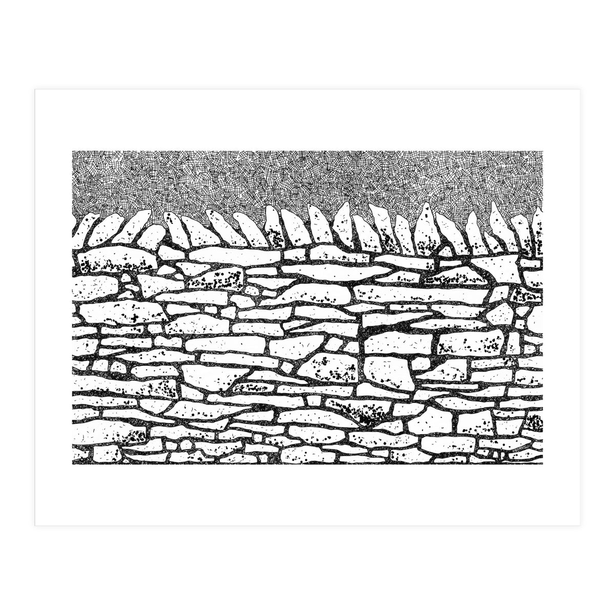 Stone Wall (Print Only)