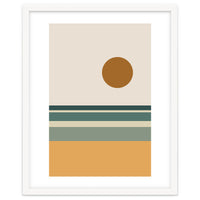 Ocean - Mid Century Landscape