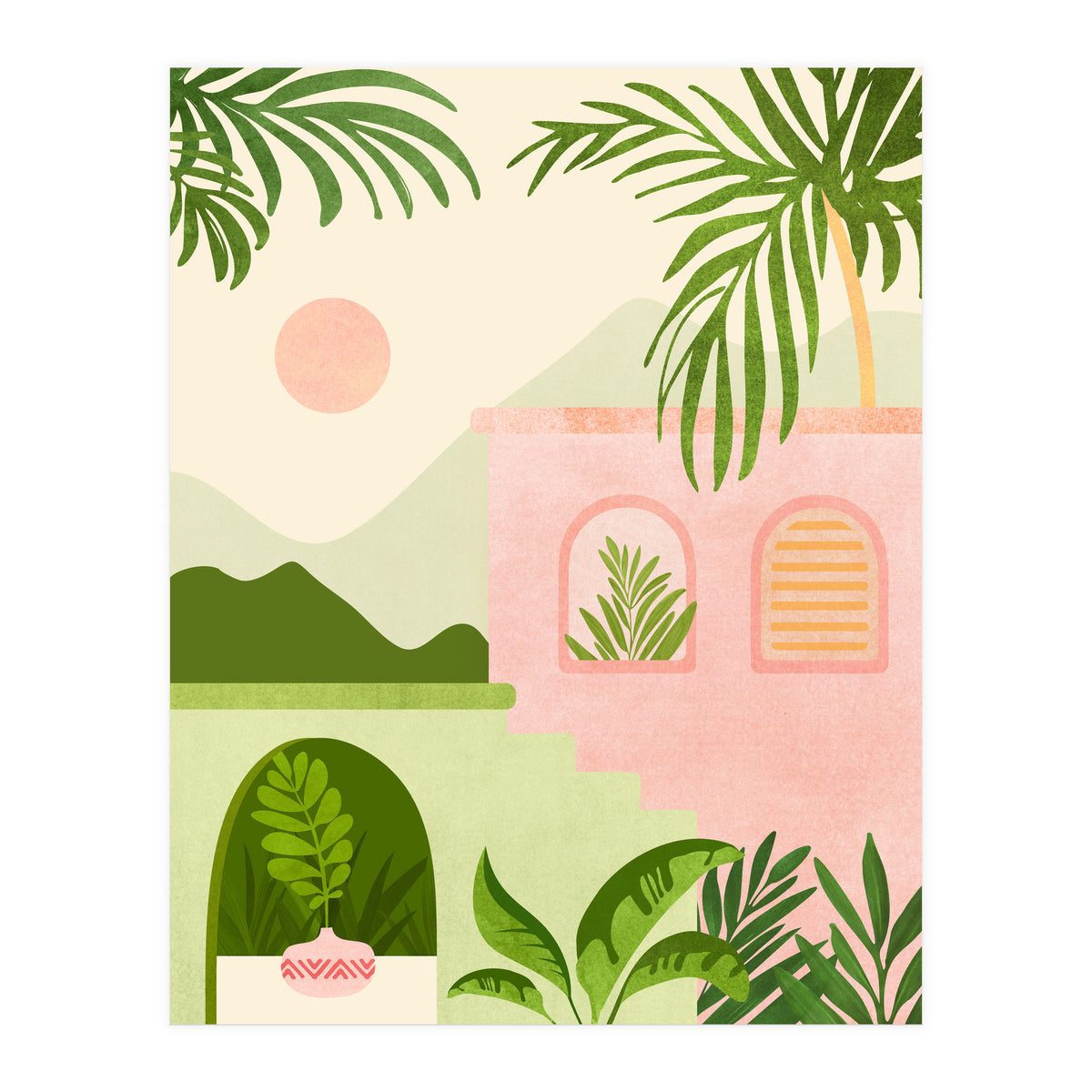 Mountain Villa (Print Only)