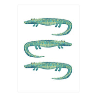 Alligator Trio (Print Only)