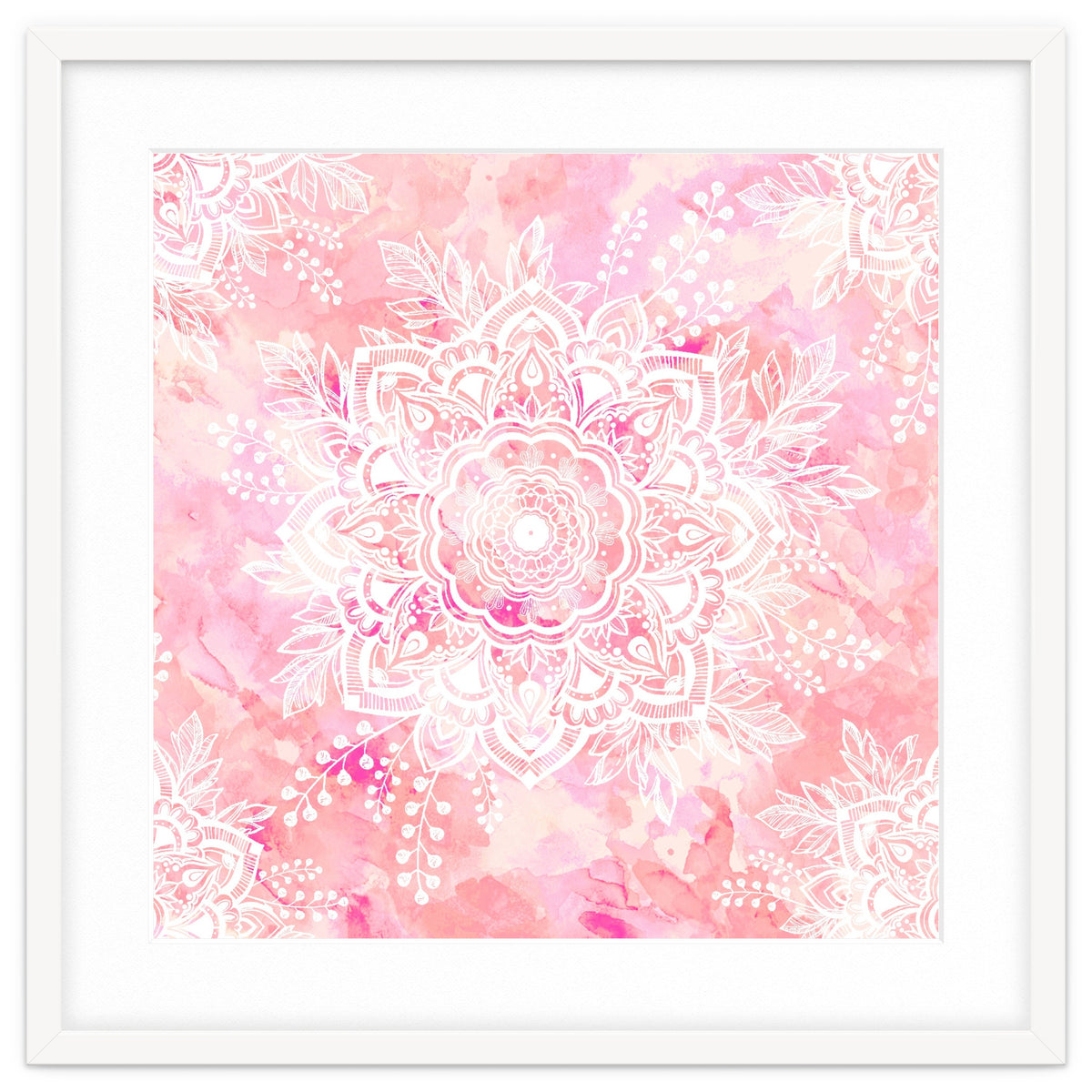 Queen Starring of Mandalas-Rose