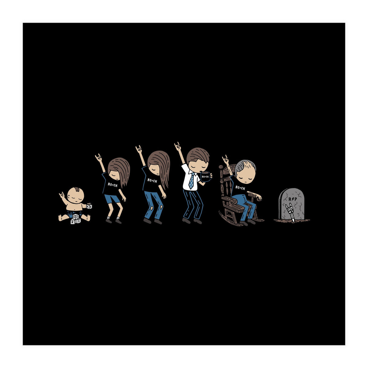 Rock Of Stages (Print Only)