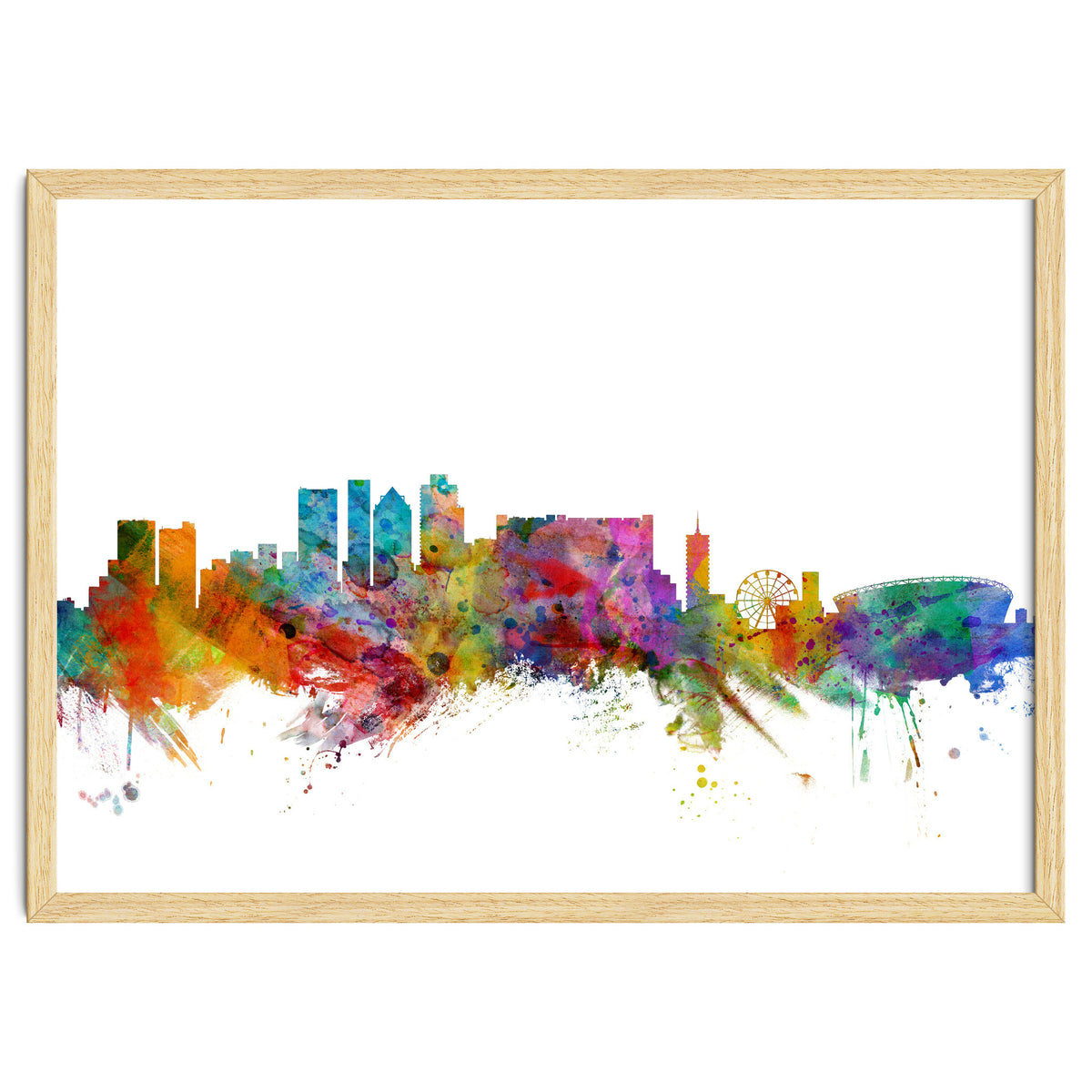 Cape Town South Africa Skyline