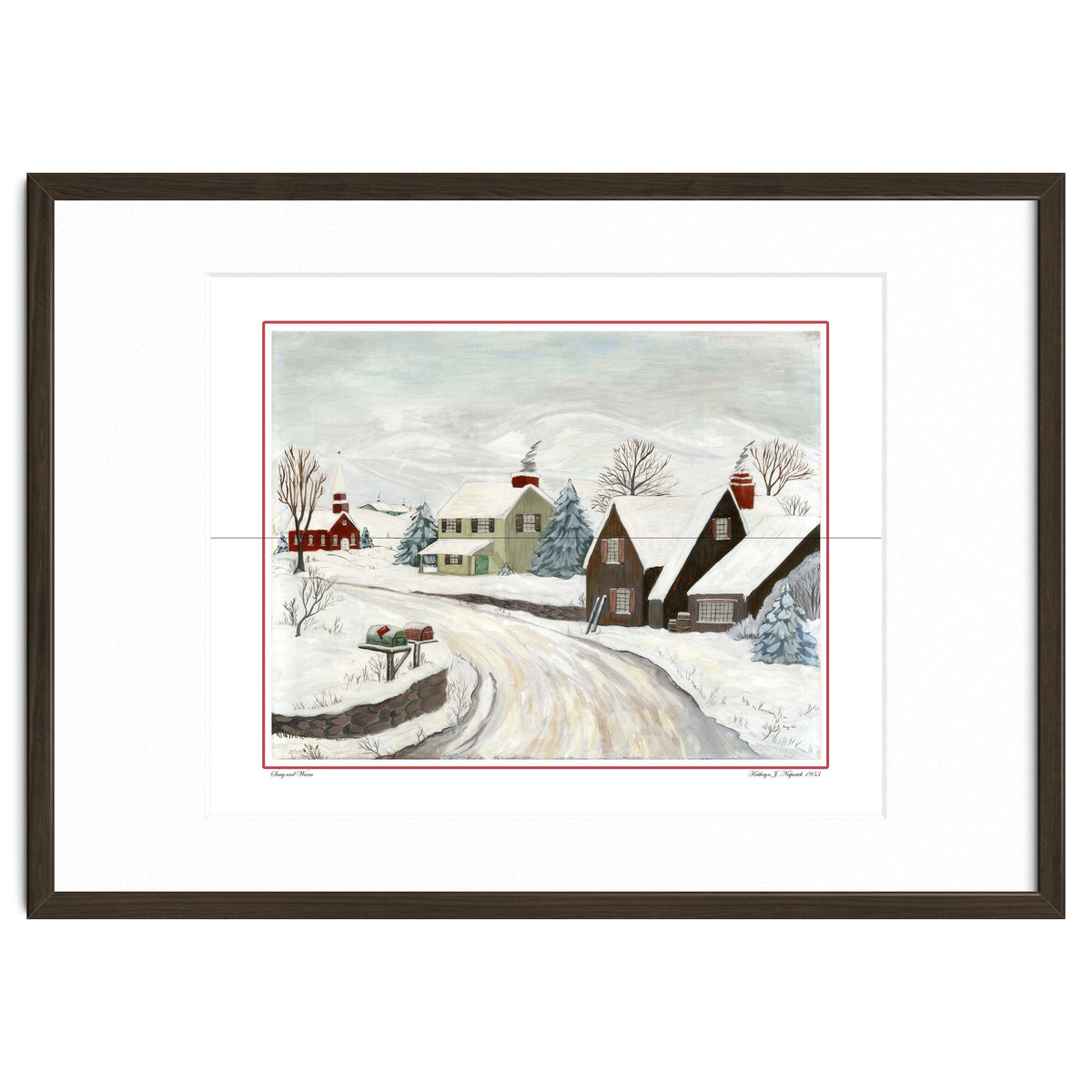 Snug & Warm Watercolor