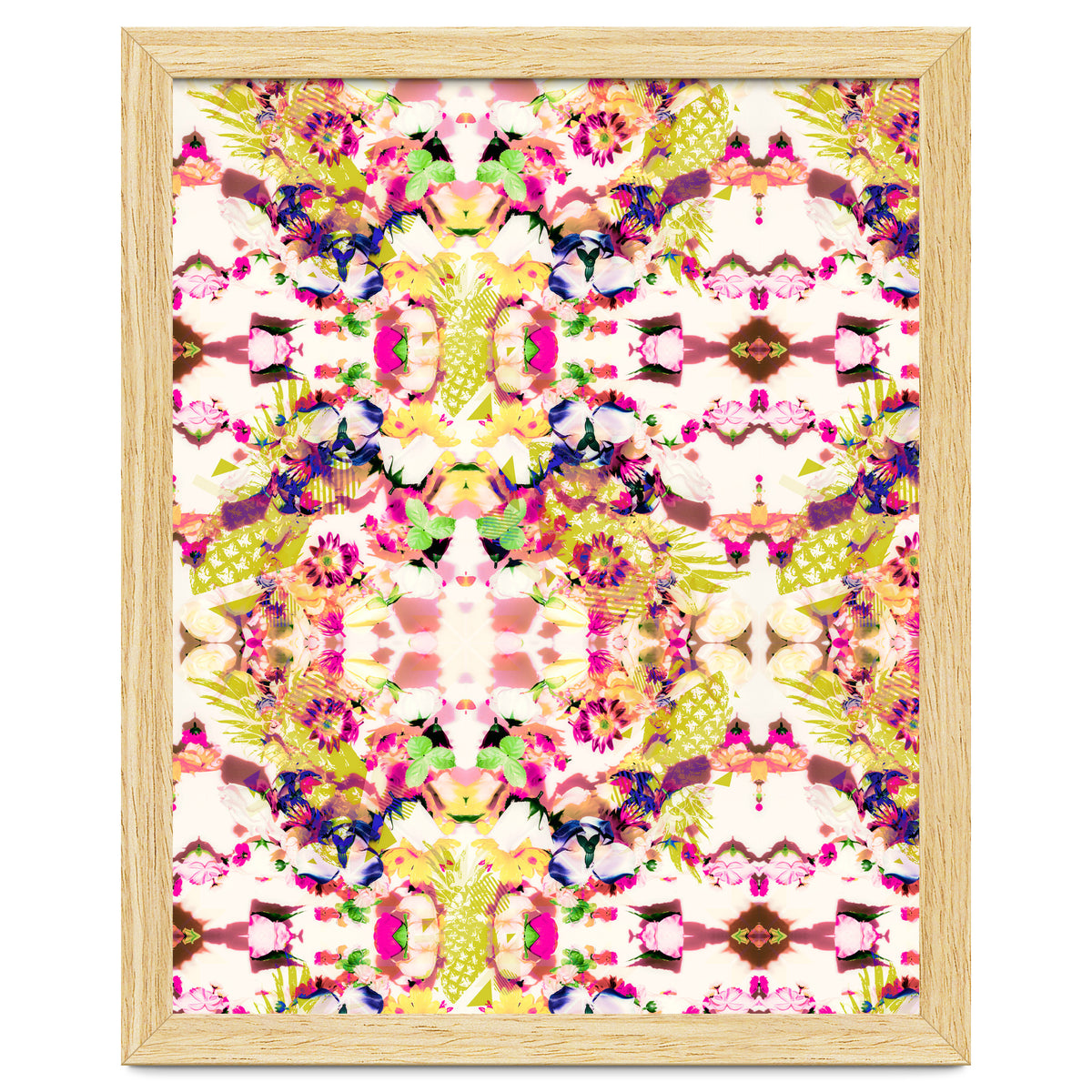 Painting mosaic - Abstract nature