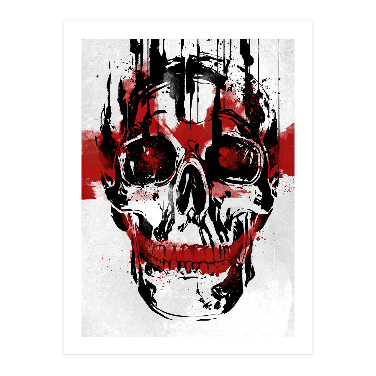 Ink Skull (Print Only)