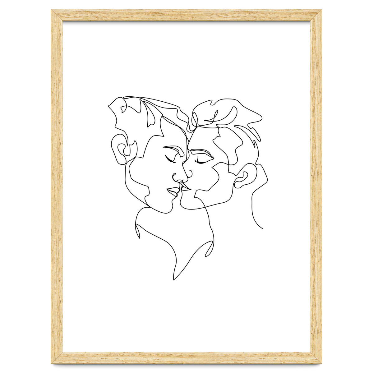 gay love line art