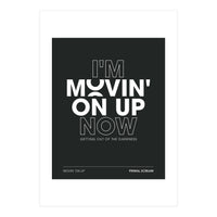 Primal Scream - Movin On Up (Print Only)