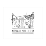 Weapons Of Mass Creation - Sewing (Print Only) thumbnail