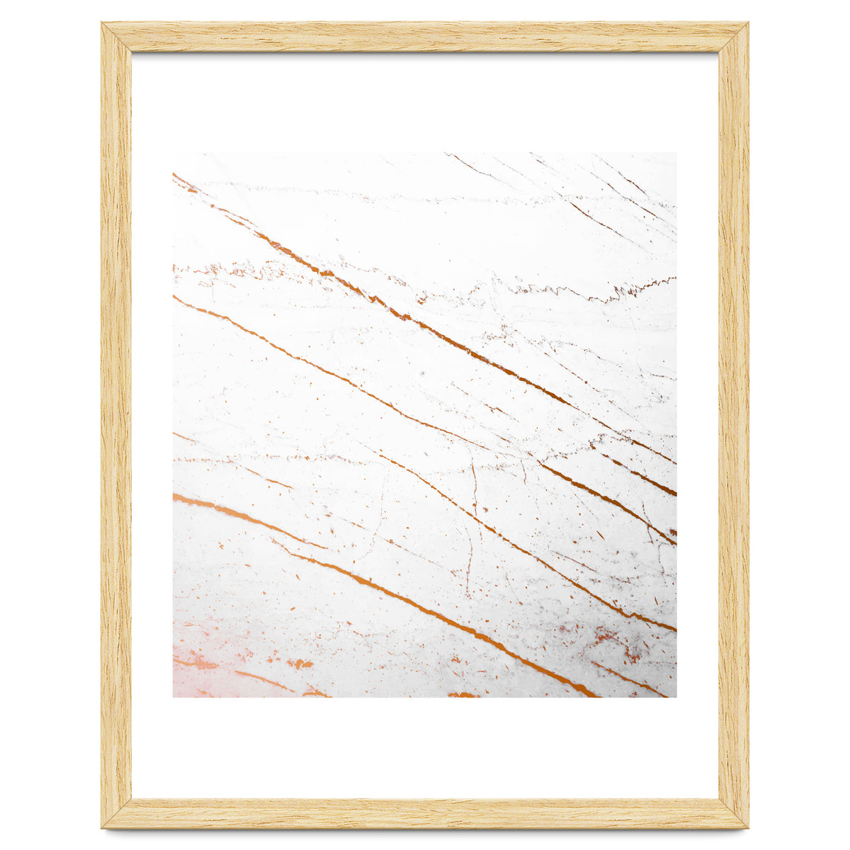 Rose Gold Marble
