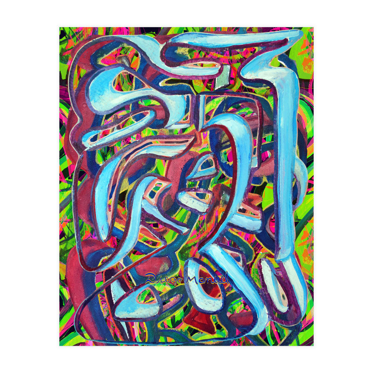 Graffiti Digital 2022 906 (Print Only)