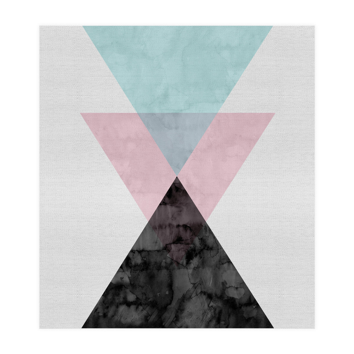 Geometric Watercolor I (Print Only)