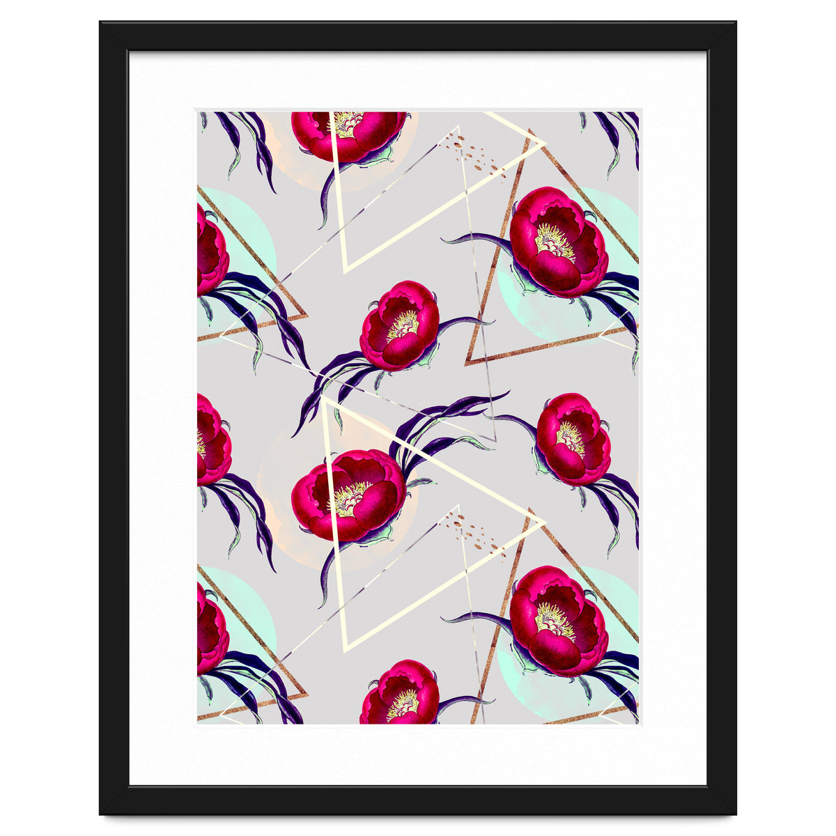 Flowery blooming with geometric II