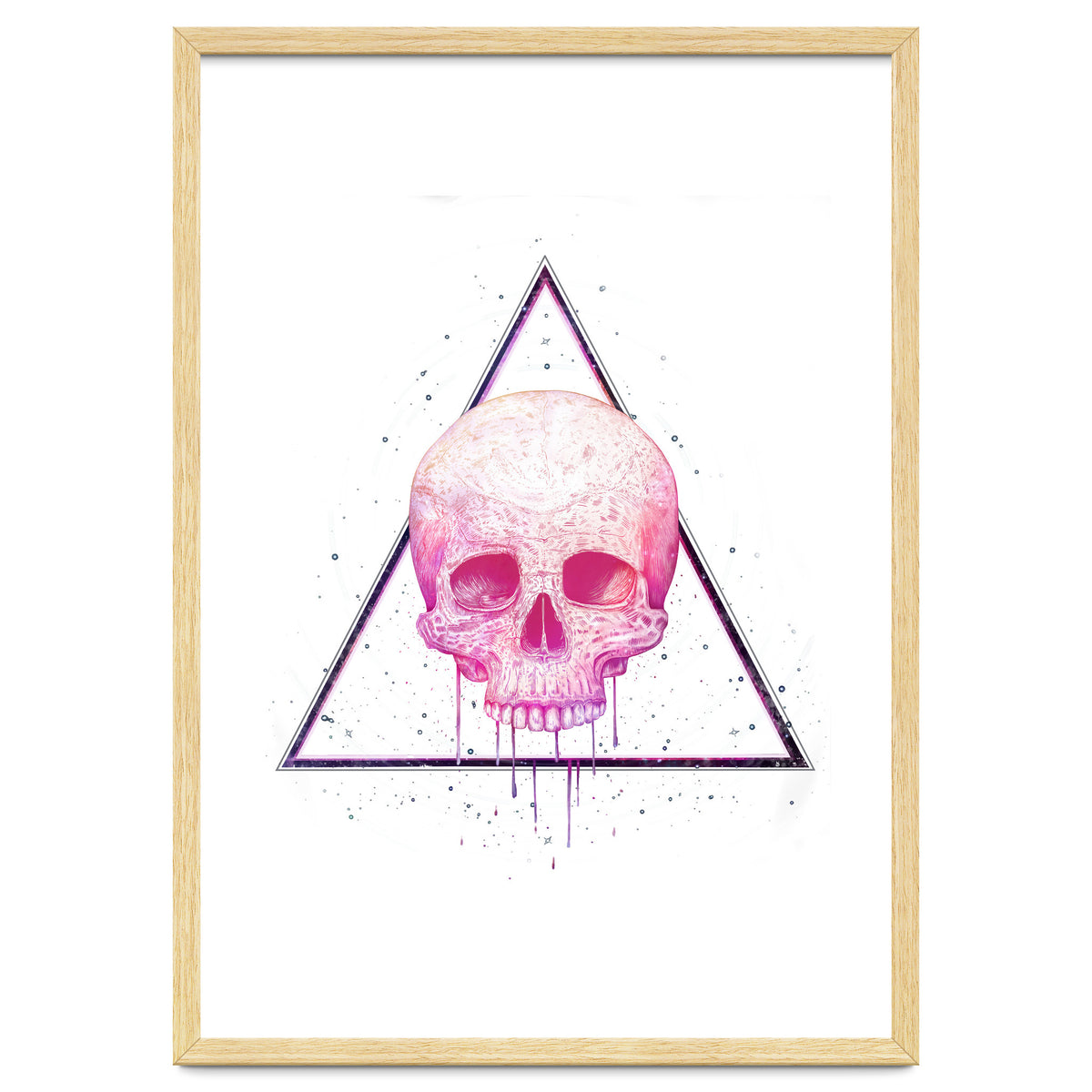 Skull In Triangle