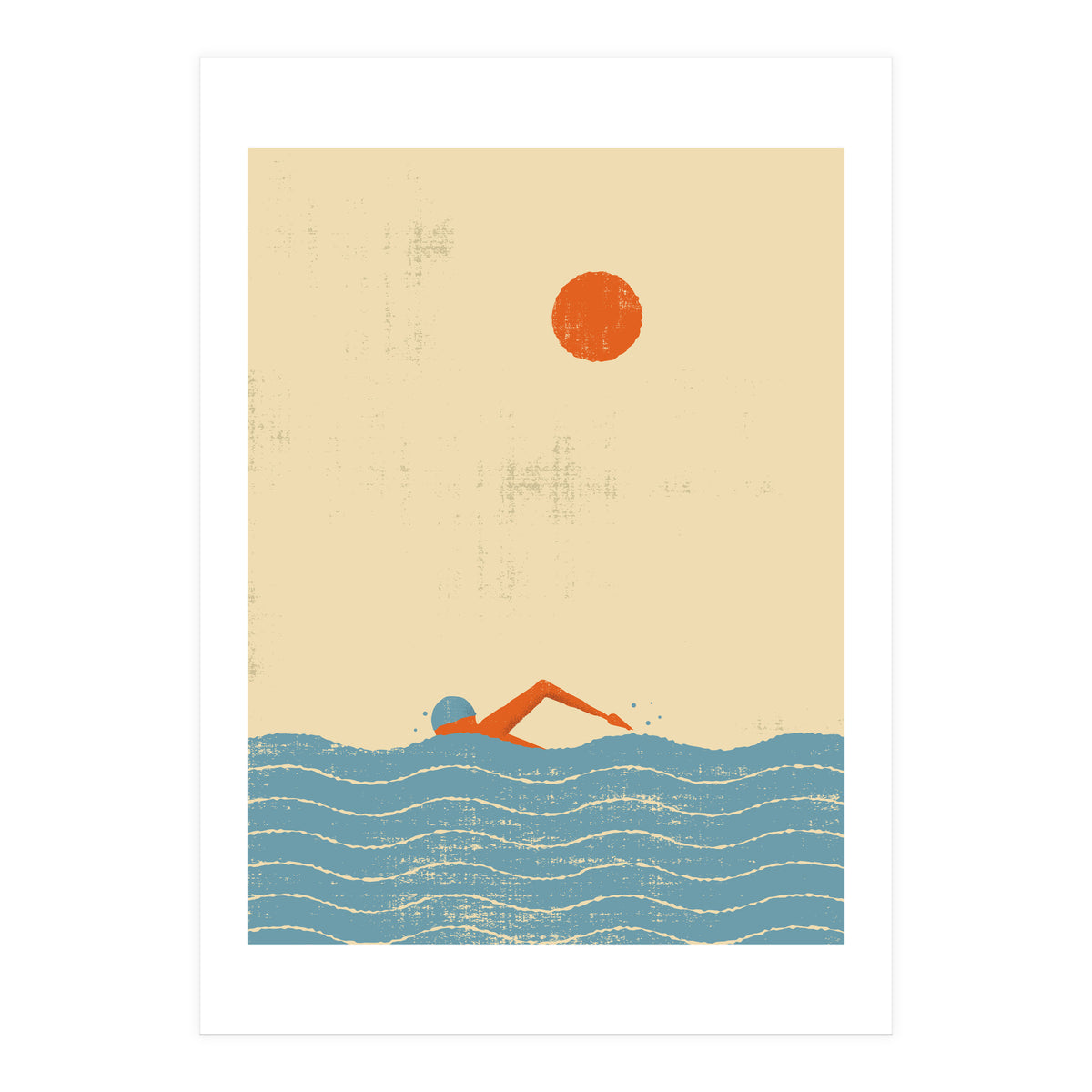 Swimmer (Print Only)