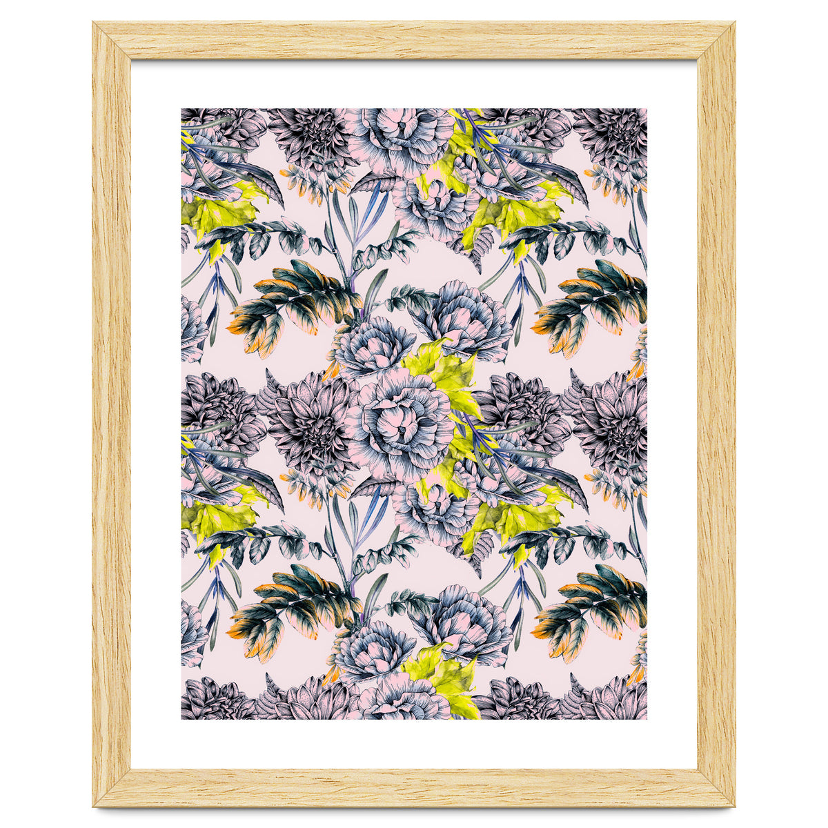 Flowering blooming in pink