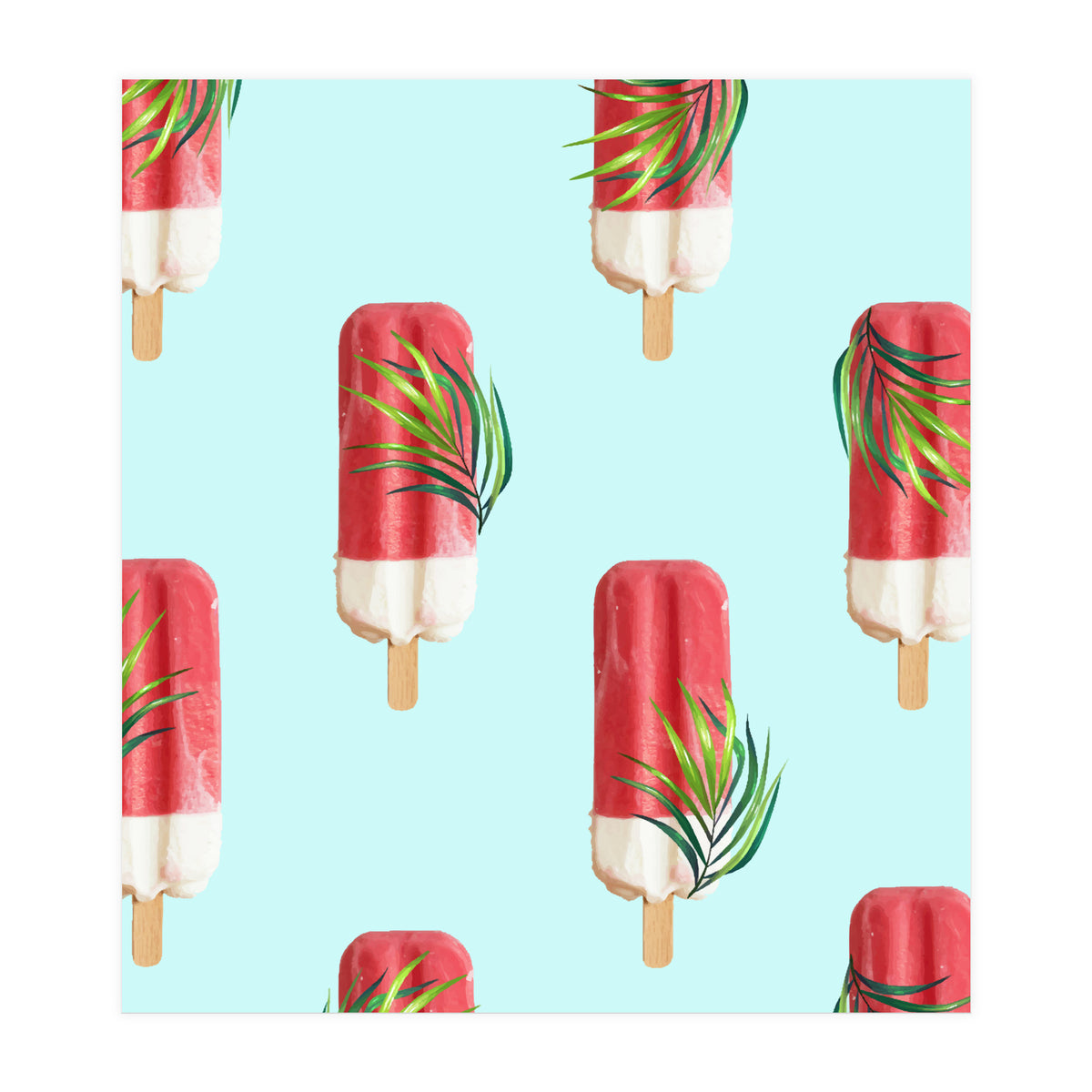 Tropical Popsicles (Print Only)