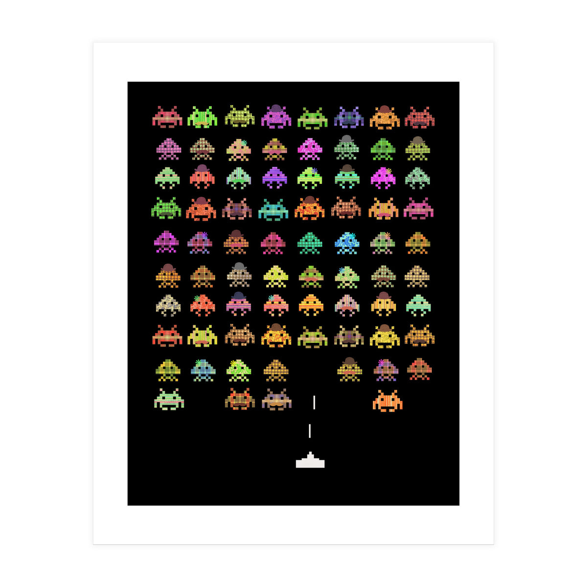 Fashionable Invaders (Print Only)