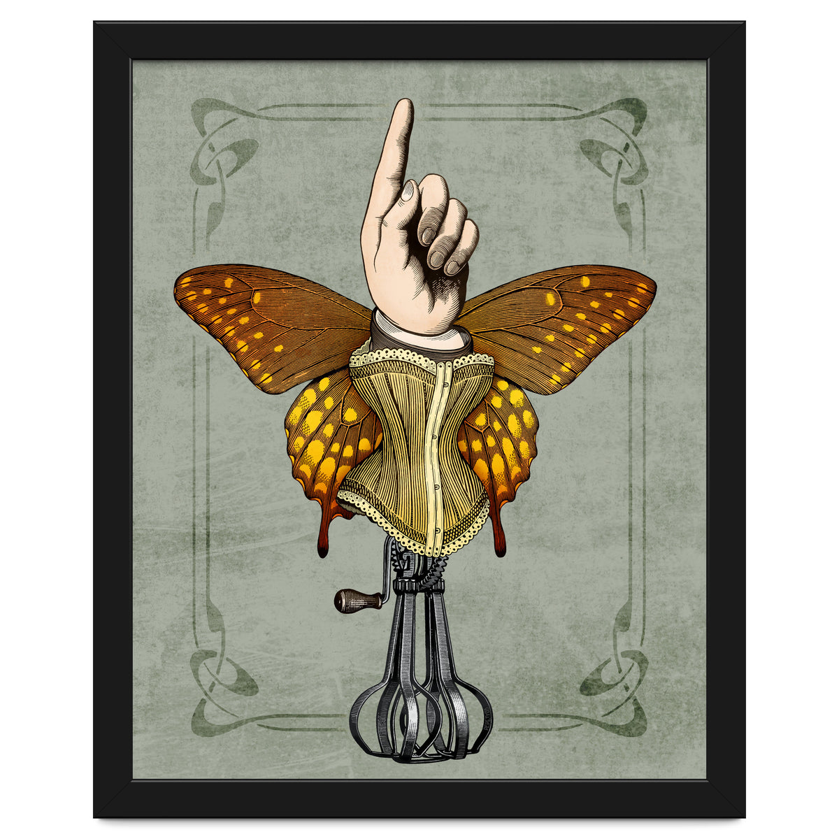 Butterhand Portrait