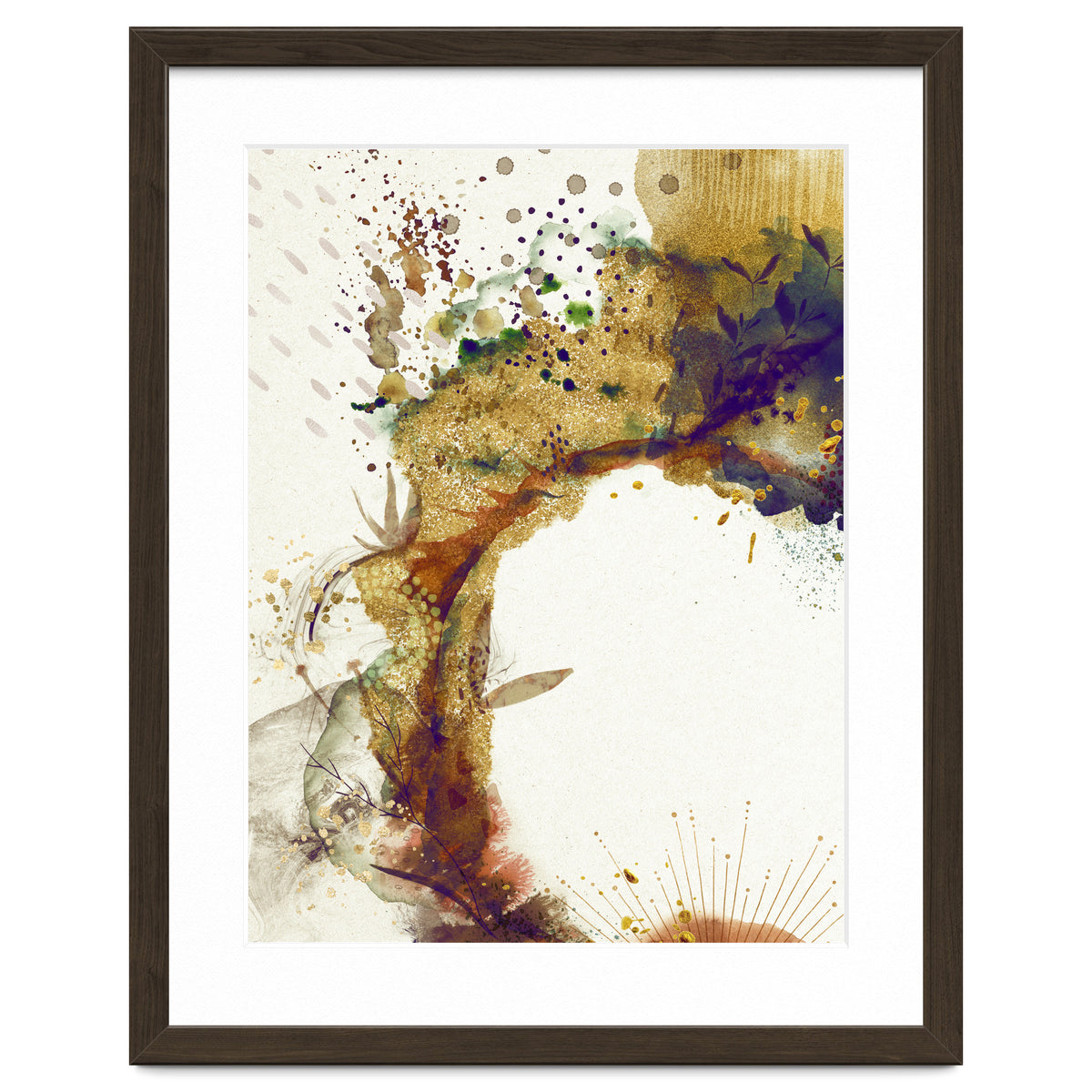 Abstract Floral - Autumn Winds