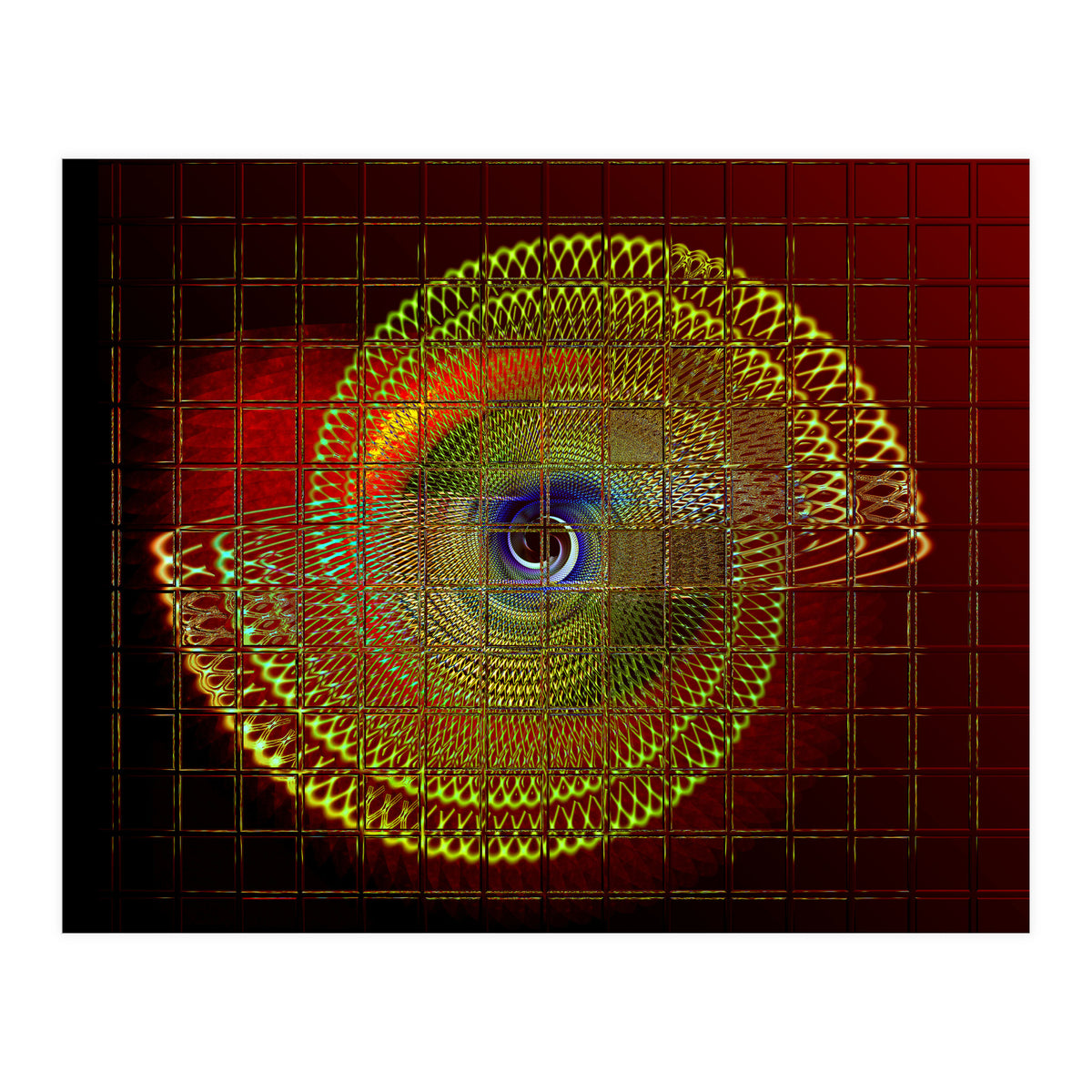 Illuminated helix #4 (Print Only)